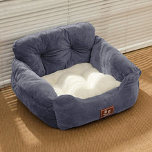 Load image into Gallery viewer, Cozy Dog Car Seat Bed with Storage Pocket and Adjustable Strap Living and Home