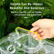 Load image into Gallery viewer, Portable Transparent Hamster Cage Living and Home