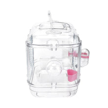 Load image into Gallery viewer, Portable Transparent Hamster Cage Living and Home