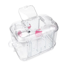 Load image into Gallery viewer, Portable Transparent Hamster Cage Living and Home