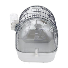 Load image into Gallery viewer, Crystal View Hamster Cage with Silent Exercise Wheel & Accessories Living and Home