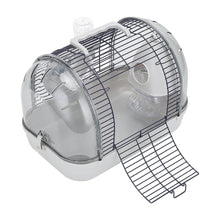 Load image into Gallery viewer, Crystal View Hamster Cage with Silent Exercise Wheel & Accessories Living and Home