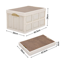 Load image into Gallery viewer, 35L Collapsible Outdoor Camping Storage Box Folding Container