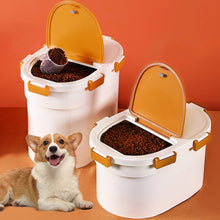 Load image into Gallery viewer, Airtight Flat-Top Pet Food Storage Bin for Dogs and Cats - 4-6kg Capacity Living and Home