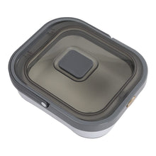 Load image into Gallery viewer, 13 Liters Capacity Grey Foldable Pet Food Storage Container with Lid Living and Home