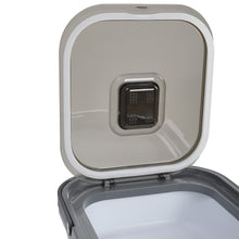 Load image into Gallery viewer, 13 Liters Capacity Grey Foldable Pet Food Storage Container with Lid Living and Home