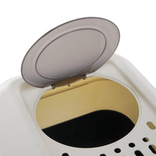 Load image into Gallery viewer, Large Hooded Top Entry Cat Litter Box with Scoop Living and Home
