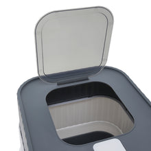 Load image into Gallery viewer, Fully Enclosed Cat Litter Box with UV Sterilization