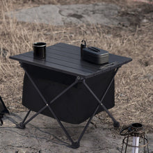 Load image into Gallery viewer, Aluminum Alloy Portable Roll-Top Camp Table