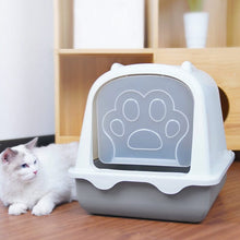 Load image into Gallery viewer, Large Enclosed Cat Litter Box: Odor Control and Spill Prevention Living and Home