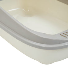 Load image into Gallery viewer, High-Sided Semi-Closed Oval-shaped Cat Litter Box Living and Home