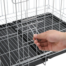 Load image into Gallery viewer, Wire Dog Crate with 2 Doors and Tray Living and Home