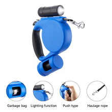 Load image into Gallery viewer, PetVoyage 5M Retractable Leash with LED and Waste Dispenser Living and Home
