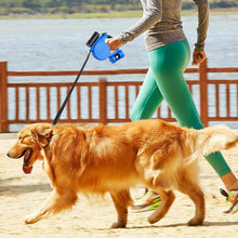 Load image into Gallery viewer, PetVoyage 5M Retractable Leash with LED and Waste Dispenser Living and Home