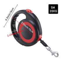 Load image into Gallery viewer, Retractable Pet Leash with 5m Flexibility Living and Home