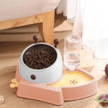Load image into Gallery viewer, Pet Feeder and Water Dispenser Set with Slow Feeder Living and Home