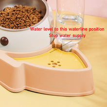Load image into Gallery viewer, Pet Feeder and Water Dispenser Set with Slow Feeder Living and Home