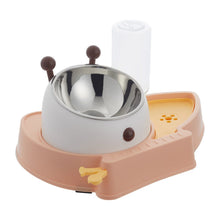 Load image into Gallery viewer, Pet Feeder and Water Dispenser Set with Slow Feeder Living and Home