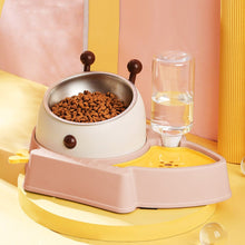 Load image into Gallery viewer, Pet Feeder and Water Dispenser Set with Slow Feeder Living and Home