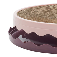 Load image into Gallery viewer, Circular Cat Scratching Board with Ball Toy Living and Home