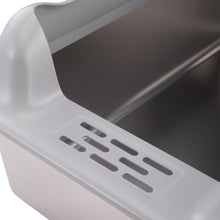 Load image into Gallery viewer, Large Stainless Steel Cat Litter Box