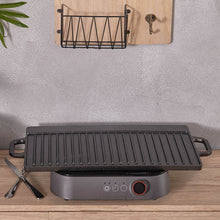 Load image into Gallery viewer, Non-Stick Cast-Iron Reversible Griddle Pan