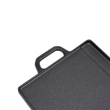 Load image into Gallery viewer, Non-Stick Cast-Iron Reversible Griddle Pan