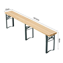 Load image into Gallery viewer, Folding Beer Table Chair Bench Set Garden Dining Sets Living and Home