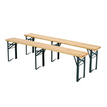 Load image into Gallery viewer, Folding Beer Table Chair Bench Set Garden Dining Sets Living and Home