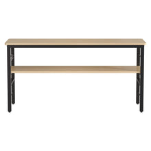 Load image into Gallery viewer, 2-Tier Microwave Stand Shelf Kitchen Organizer with Hooks Kitchen Shelves Living and Home