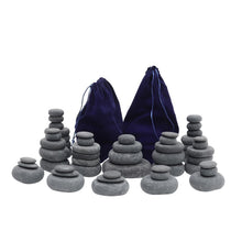 Load image into Gallery viewer, Basalt Massage Stone and Stainless Steel Heater Set for Spa Massage Stones Living and Home 54Pcs Stone Set