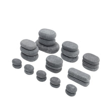 Load image into Gallery viewer, Basalt Massage Stone and Stainless Steel Heater Set for Spa Massage Stones Living and Home