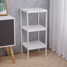 Load image into Gallery viewer, Elegant Three-Tier White Storage Rack for Living Room Organization Living and Home