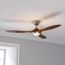 Load image into Gallery viewer, 52inch Reversible Ceiling Fan W/Light Remote Control 3/5 Blades 5 Speed Timer Ceiling Lights Living and Home