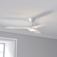 Load image into Gallery viewer, 52inch Reversible Ceiling Fan W/Light Remote Control 3/5 Blades 5 Speed Timer Ceiling Lights Living and Home