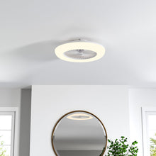 Load image into Gallery viewer, Dia 55cm 3-Wind Ceiling Fan with LED Light and Remote Control