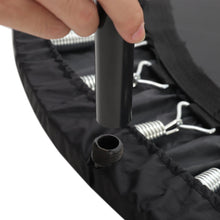 Load image into Gallery viewer, 38 Inch Black Foldable Round Exercise Trampoline Trampolines Living and Home