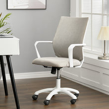 Load image into Gallery viewer, Khaki Fabric Swivel Chair Computer Ergonomic Office Chair Home Office Chairs Living and Home