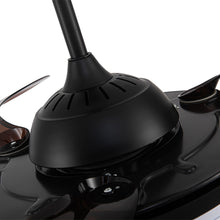 Load image into Gallery viewer, Modern Style Indoor Round Ceiling Fan with Light and Remote