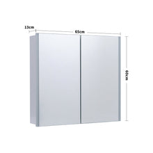 Load image into Gallery viewer, Bathroom Mirror Cabinet LED Mirror Cabinet with Smart Switch Bathroom Mirror Cabinets Living and Home