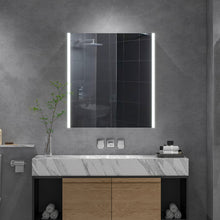 Load image into Gallery viewer, Bathroom Mirror Cabinet LED Mirror Cabinet with Smart Switch Bathroom Mirror Cabinets Living and Home