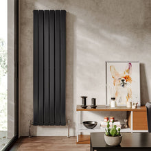 Load image into Gallery viewer, H 1.6m Vertical Panel Heater Electric Radiator with Double Panels Space Heaters Living and Home 6 Columns