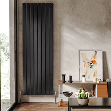 Load image into Gallery viewer, H 1.8m Vertical Panel Heater Tall Radiator with Double Panels Space Heaters Living and Home 8 Columns