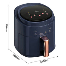 Load image into Gallery viewer, 5.5L Hot Air Fryer Oven with Digital Controls for Kitchen Air Fryers Living and Home