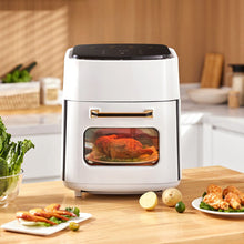 Load image into Gallery viewer, 11L Large Kitchen Air Fryer with Visible Front Window Air Fryers Living and Home White