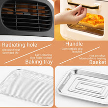 Load image into Gallery viewer, 11L Large Kitchen Air Fryer with Visible Front Window Air Fryers Living and Home