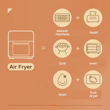 Load image into Gallery viewer, 11L Large Kitchen Air Fryer with Visible Front Window Air Fryers Living and Home