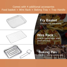 Load image into Gallery viewer, 11L Large Kitchen Air Fryer with Visible Front Window Air Fryers Living and Home