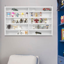 Load image into Gallery viewer, Elegant Display Rack with Melamine Finish and White Frame Living and Home
