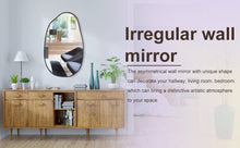 Load image into Gallery viewer, Irregular Wall Mirror Decorative Metal Framed Mirror Wall Mirrors Living and Home